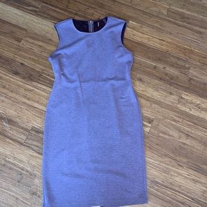 T Tahari Zip up back purple dress size 12